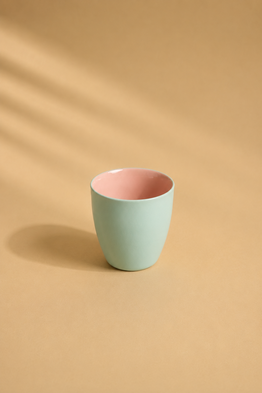 Small Handmade Ceramic Coffee Cup G&P